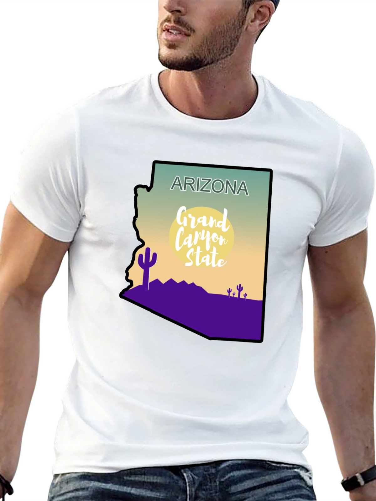 Arizona State T-Shirt - Grand Canyon Novelty Tee