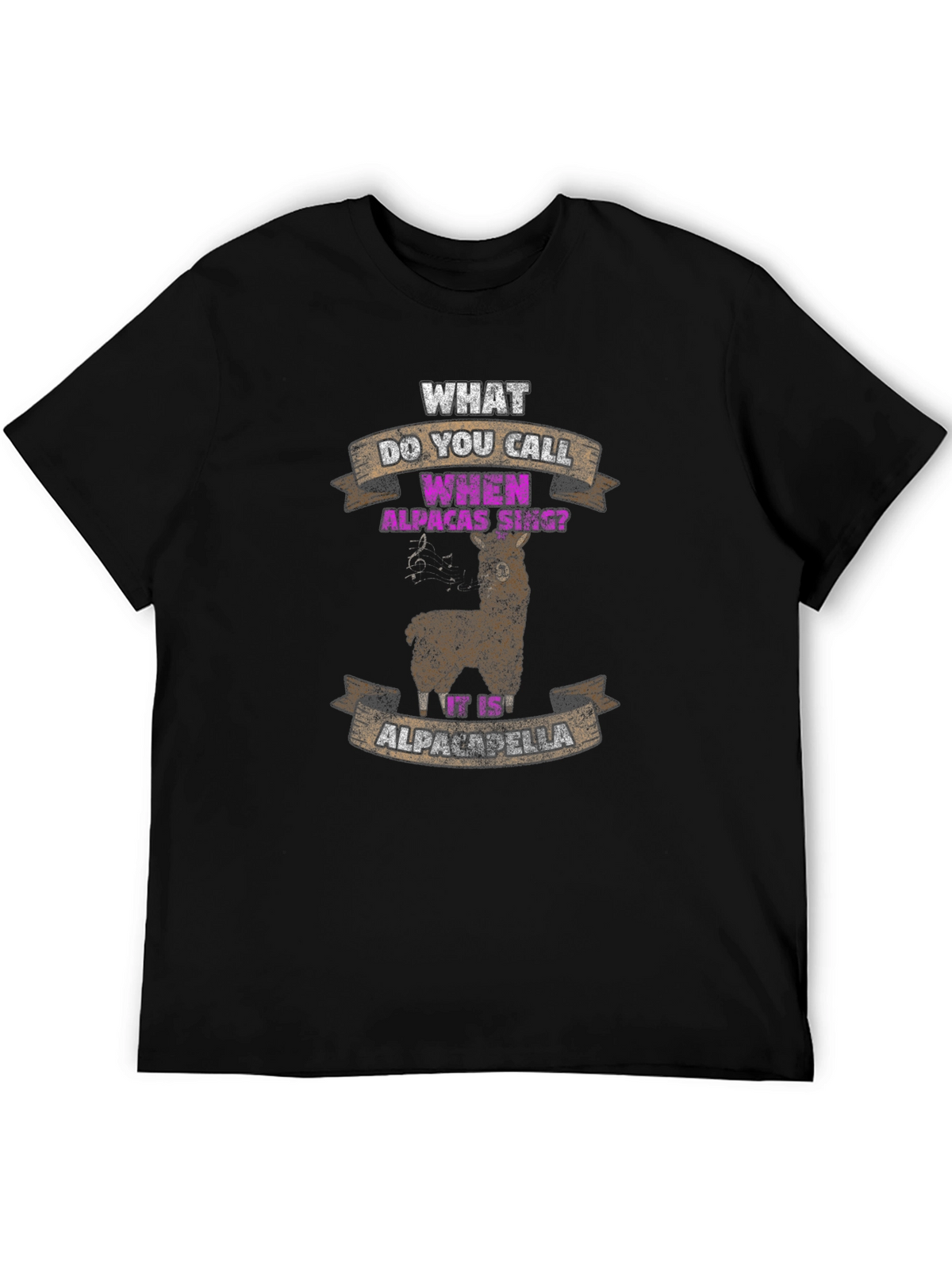 Alpaca-della Mens Graphic Tee