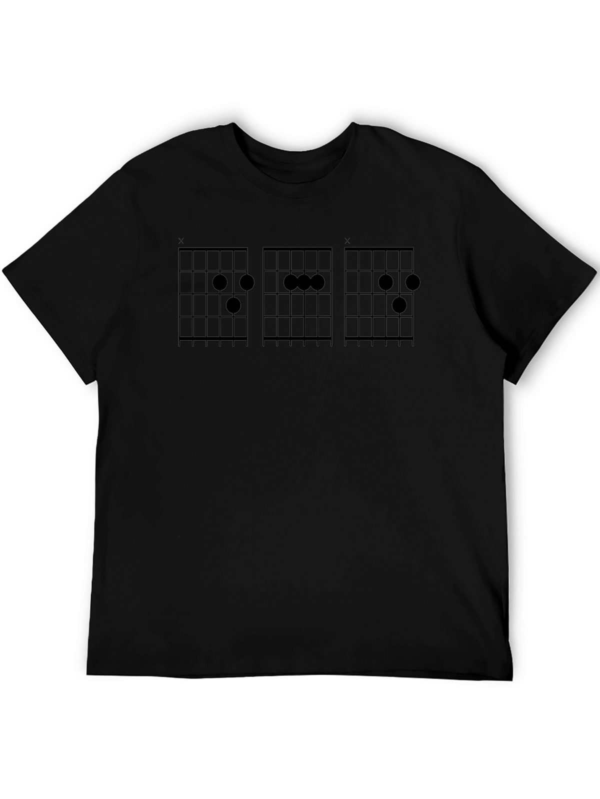 Guitar Chord Diagram T-Shirt - Musician Tee
