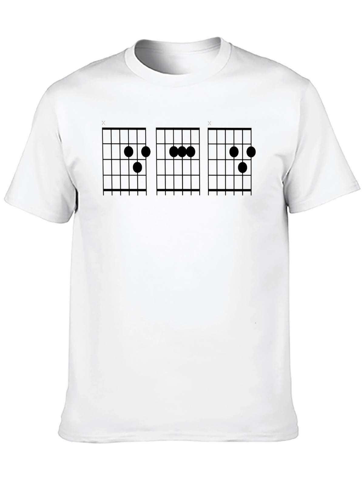 Guitar Chord Diagram T-Shirt - Musician Tee
