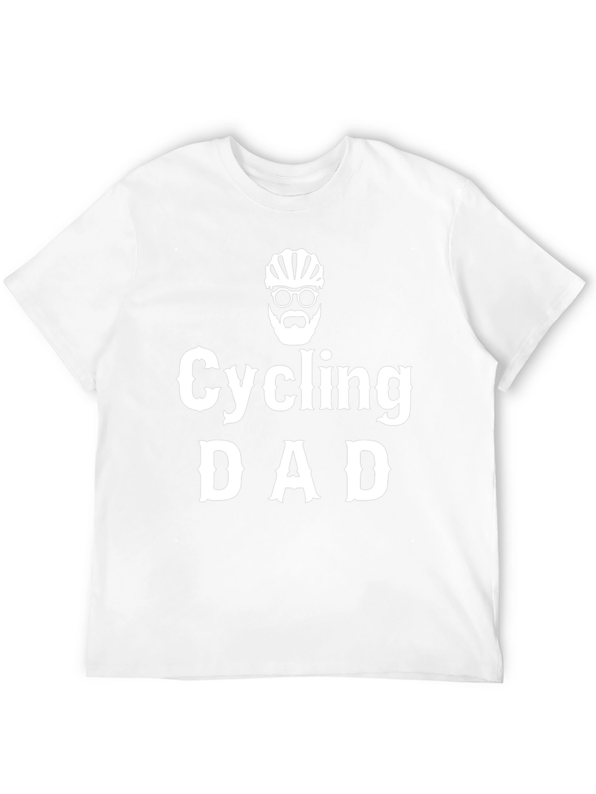 Cycling Dad T-Shirt - Black Cotton Tee