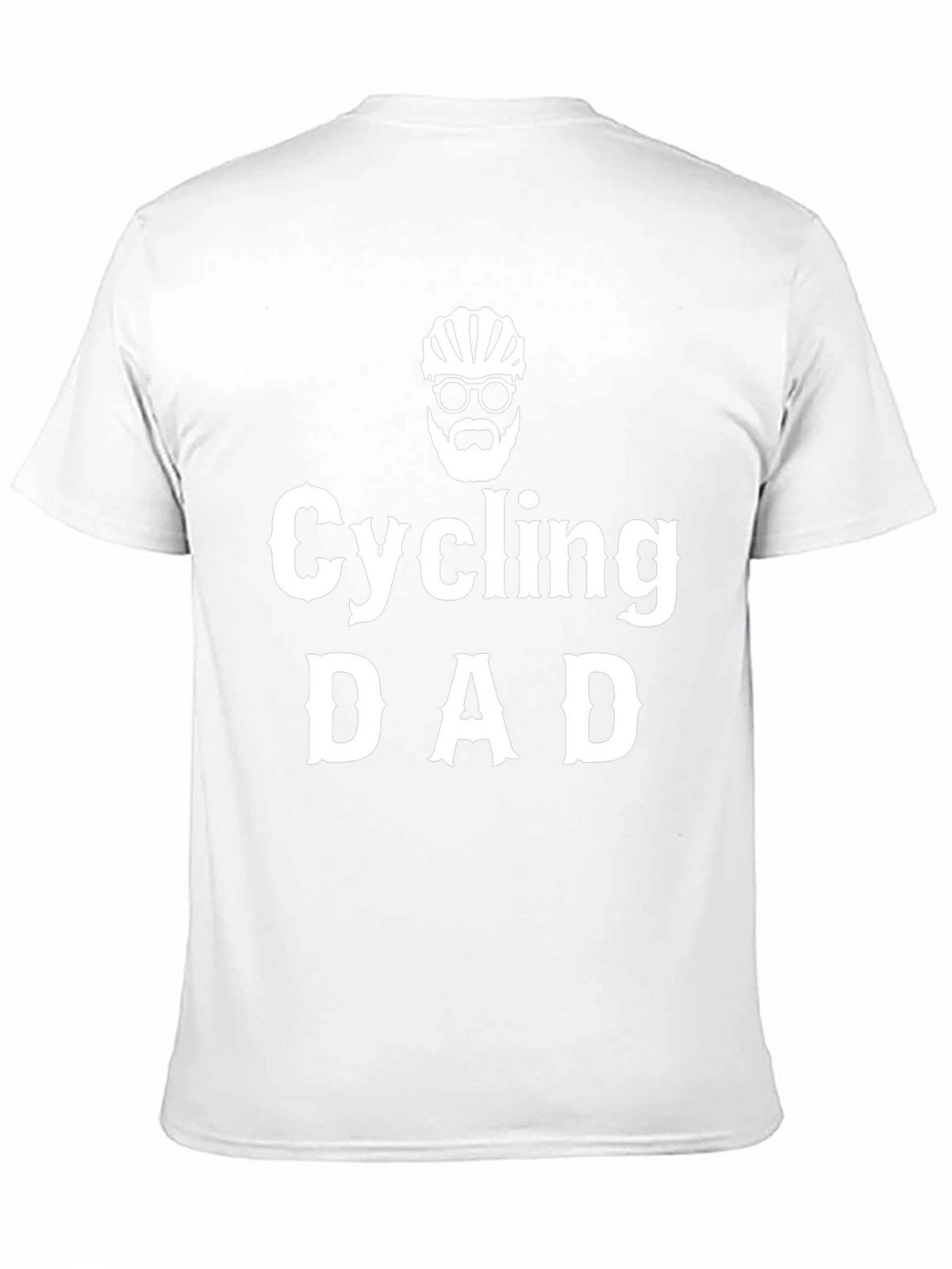 Cycling Dad T-Shirt - Black Cotton Tee
