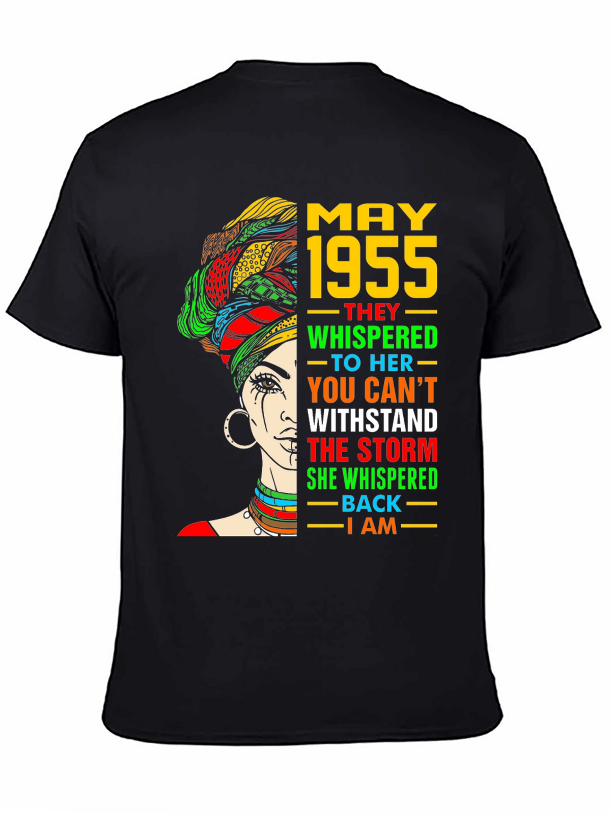 May 1955 Black Woman T-Shirt