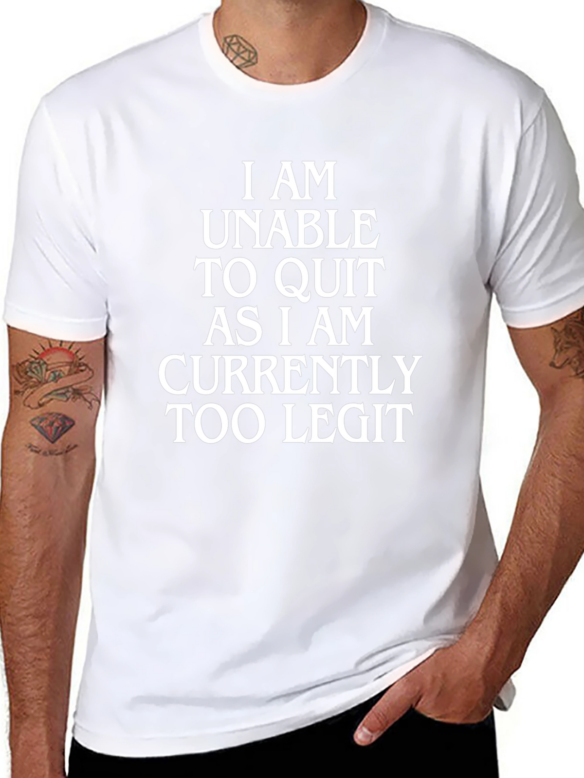 Too Legit T-Shirt - Funny Novelty Tee