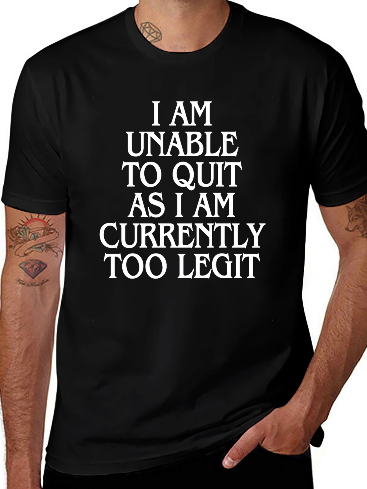 Too Legit T-Shirt - Funny Novelty Tee