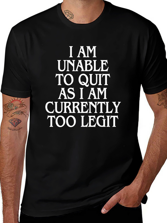 Too Legit T-Shirt - Funny Novelty Tee