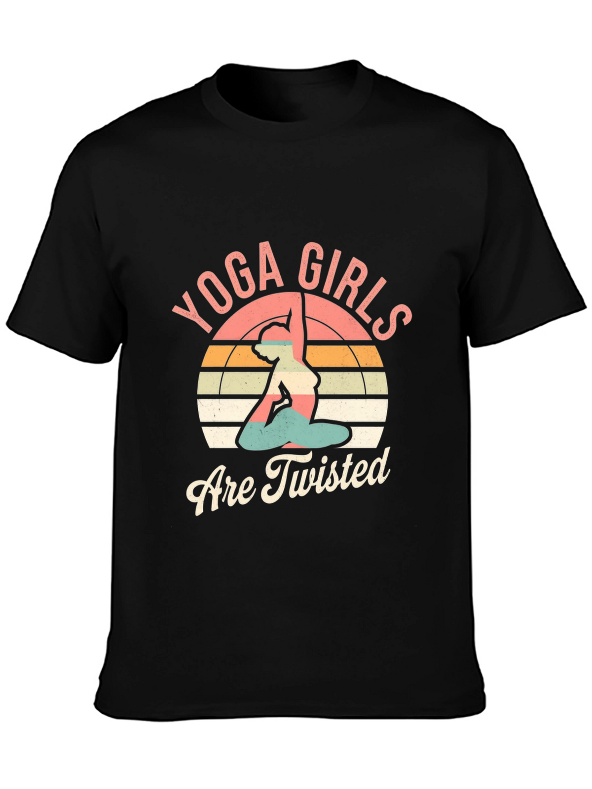 Yoga Girls Are Twisted Graphic Tee
