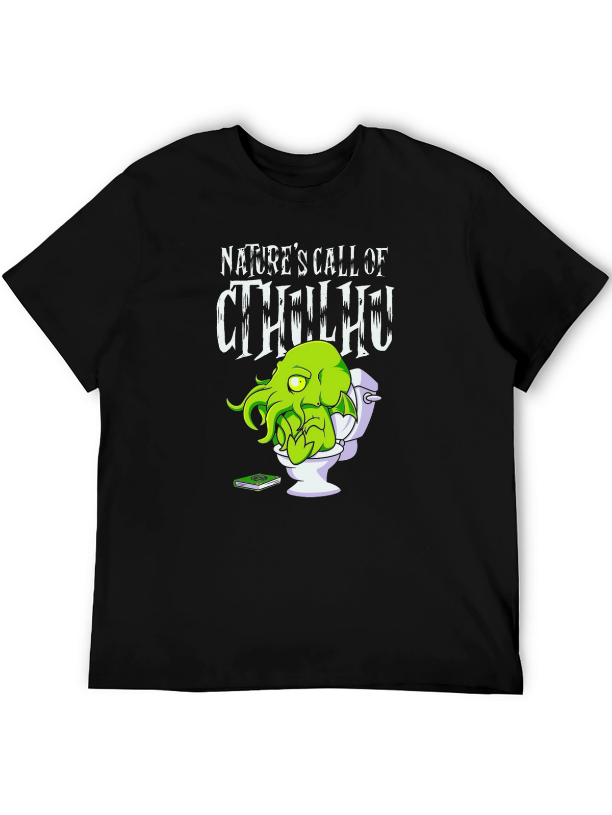 Natures Call of Cthulhu Graphic Tee - Black