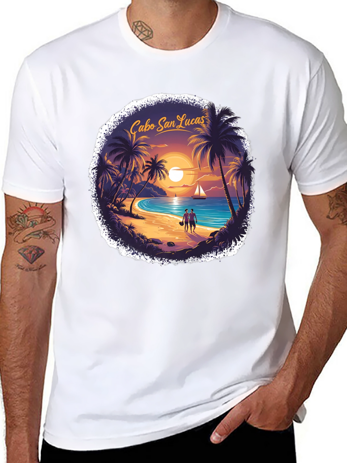 Cabo San Lucas Beach Graphic Tee