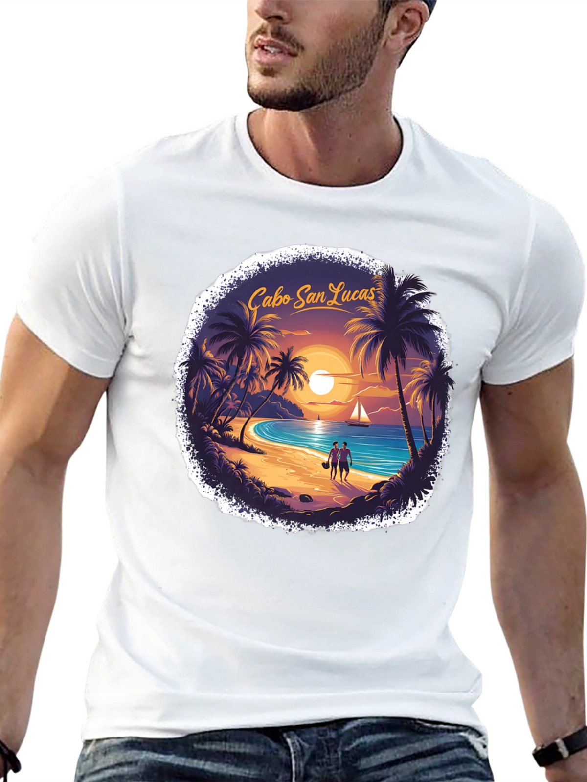 Cabo San Lucas Beach Graphic Tee