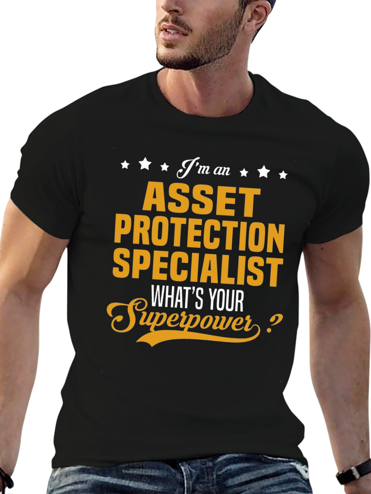 Asset Protection Specialist T-Shirt - Superpower Tee
