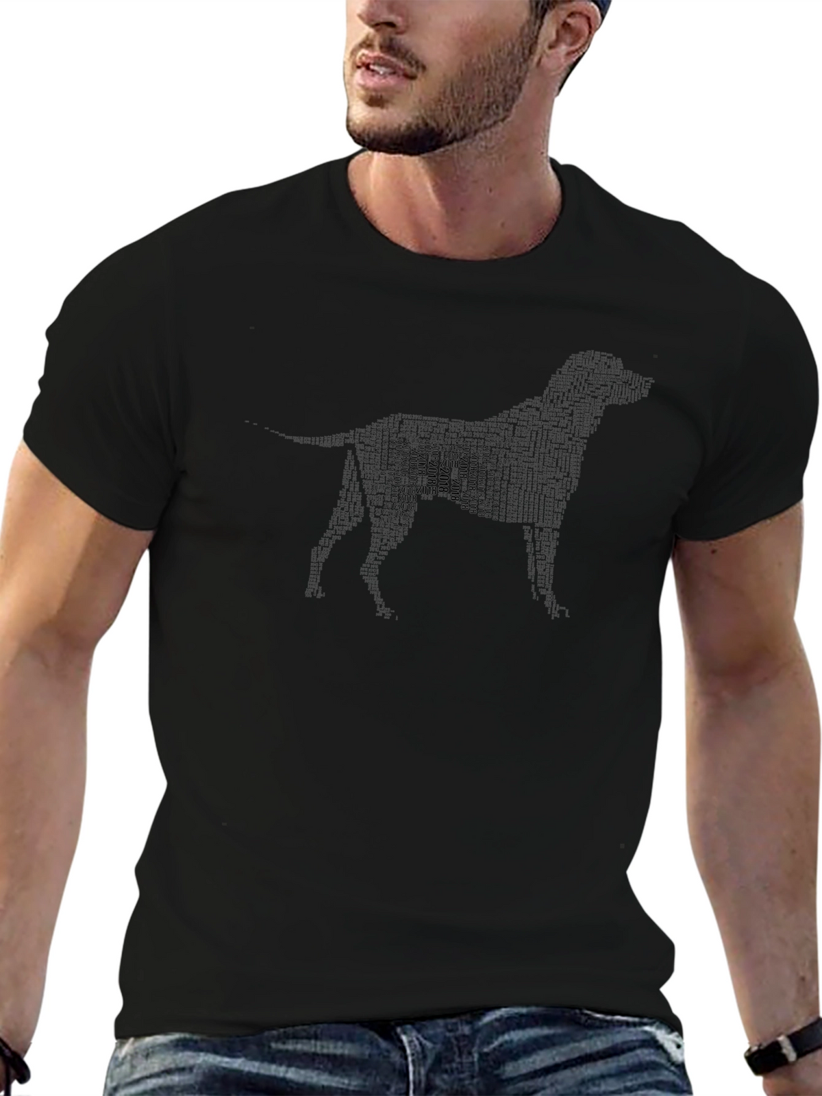 Dog Breed Silhouette Graphic Tee