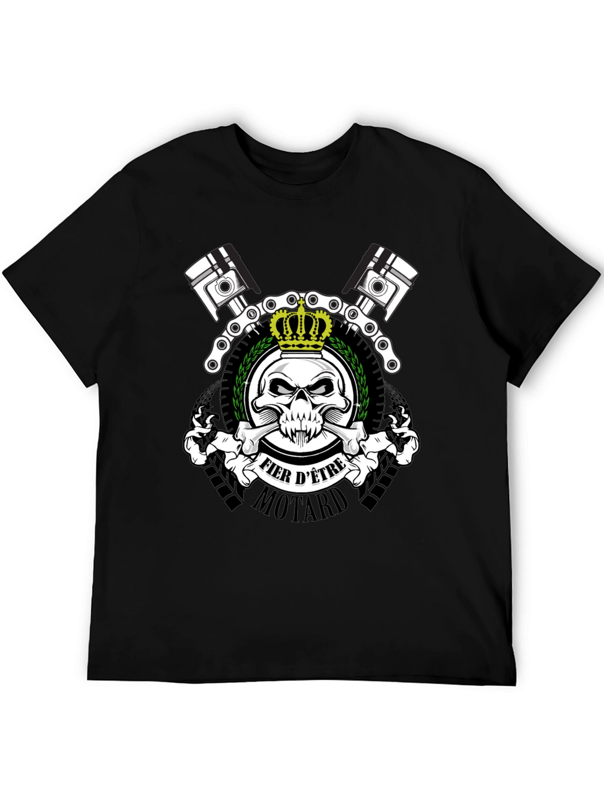 Fier DEtre Motard Graphic T-Shirt
