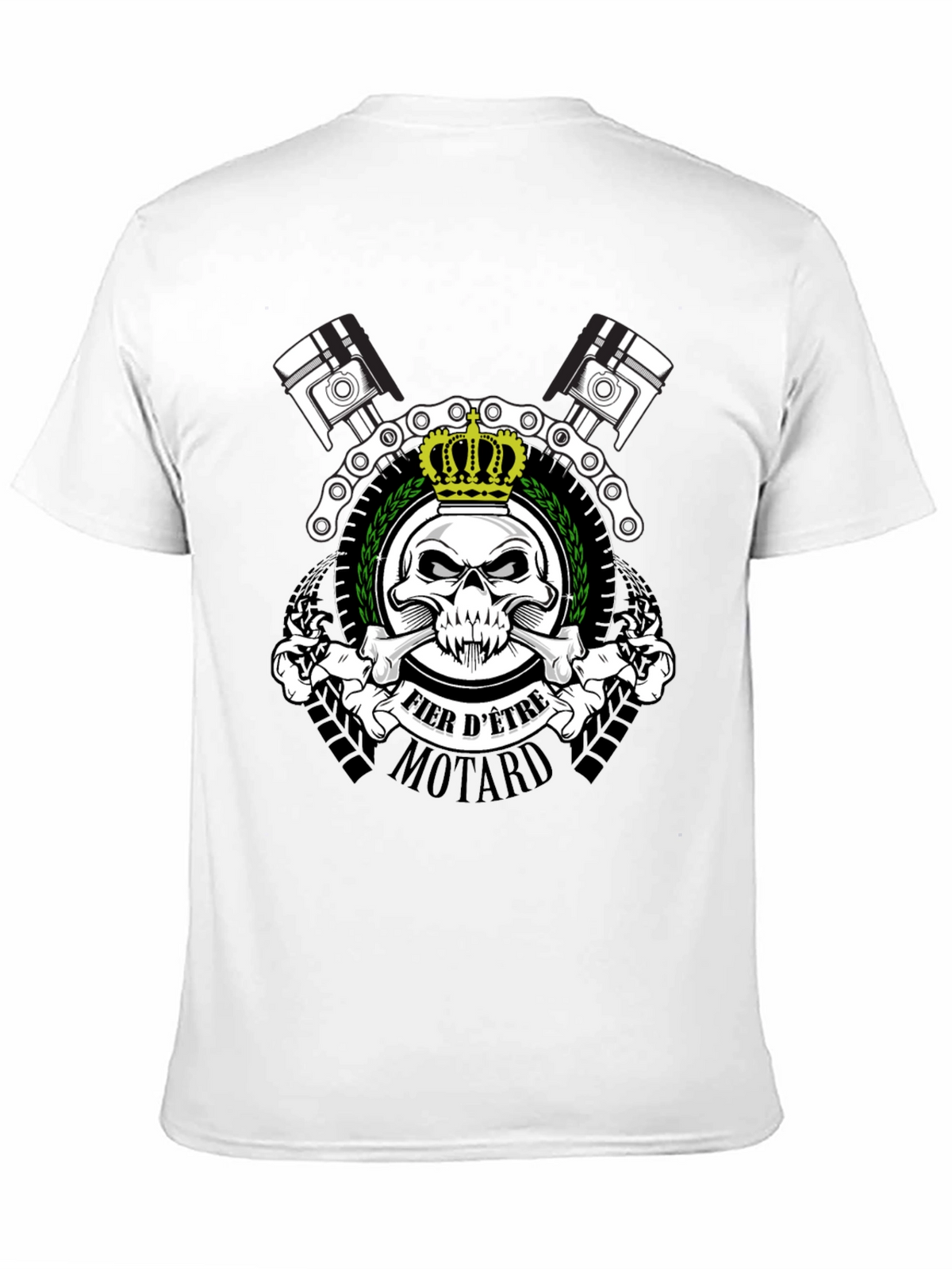 Fier DEtre Motard Graphic T-Shirt