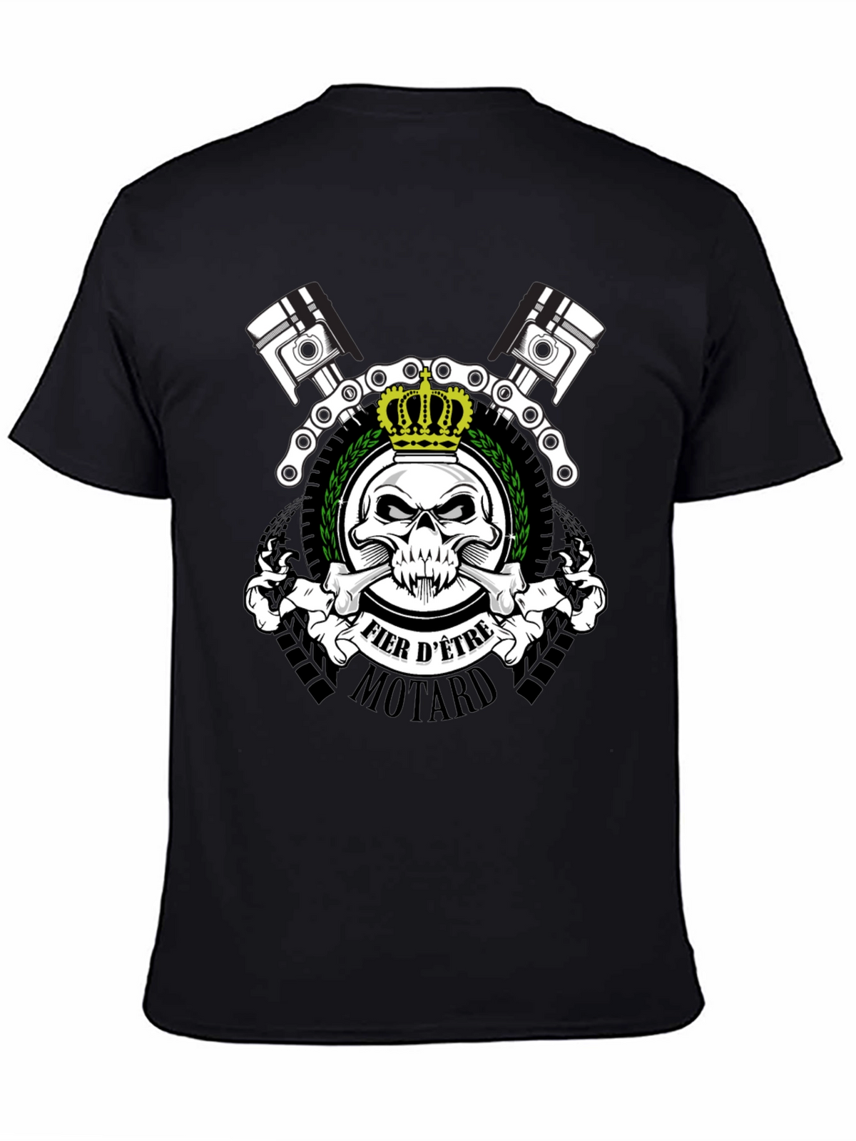Fier DEtre Motard Graphic T-Shirt