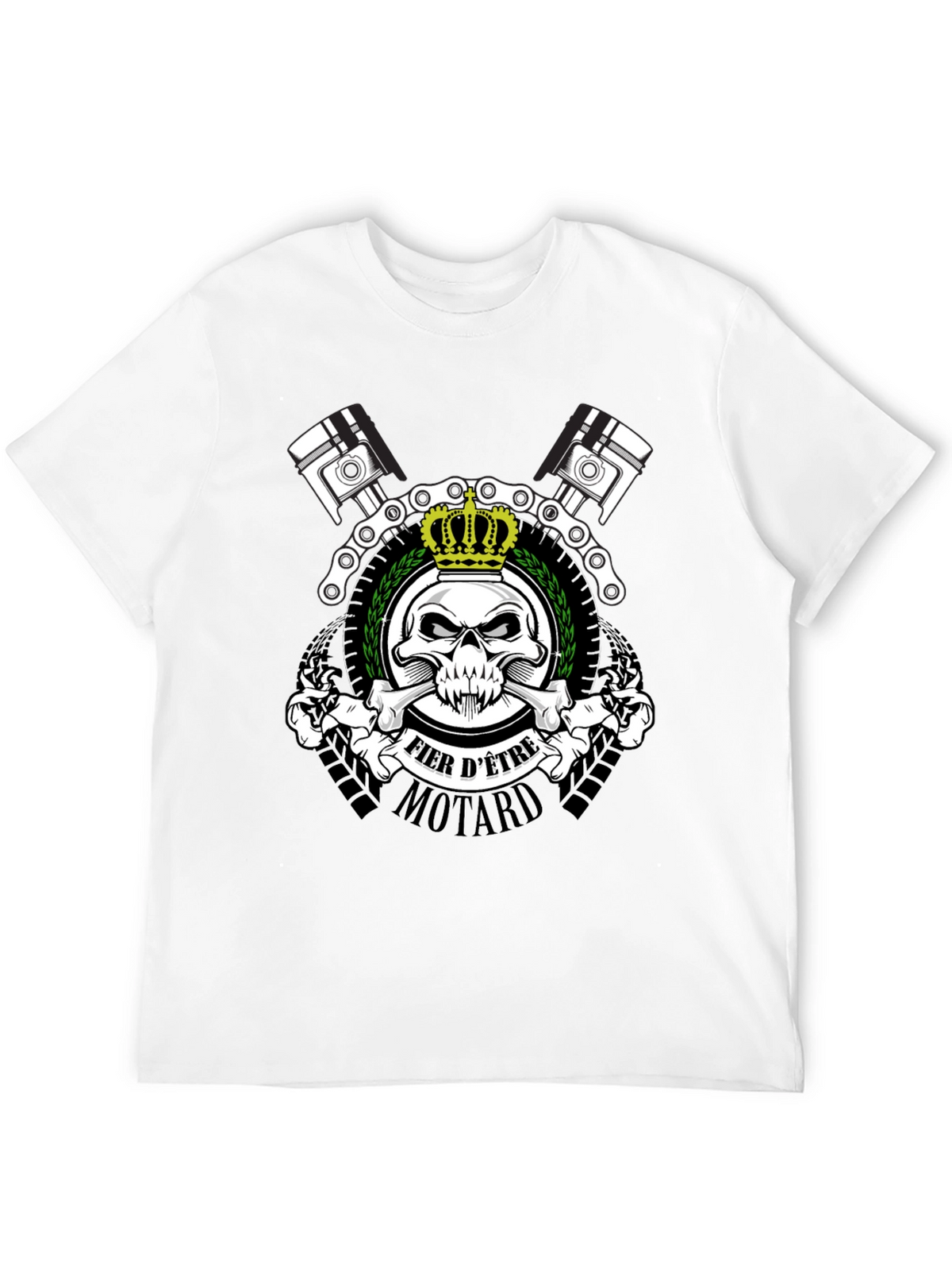 Fier DEtre Motard Graphic T-Shirt