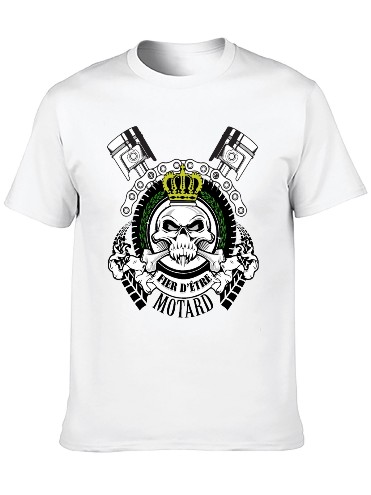 Fier DEtre Motard Graphic T-Shirt