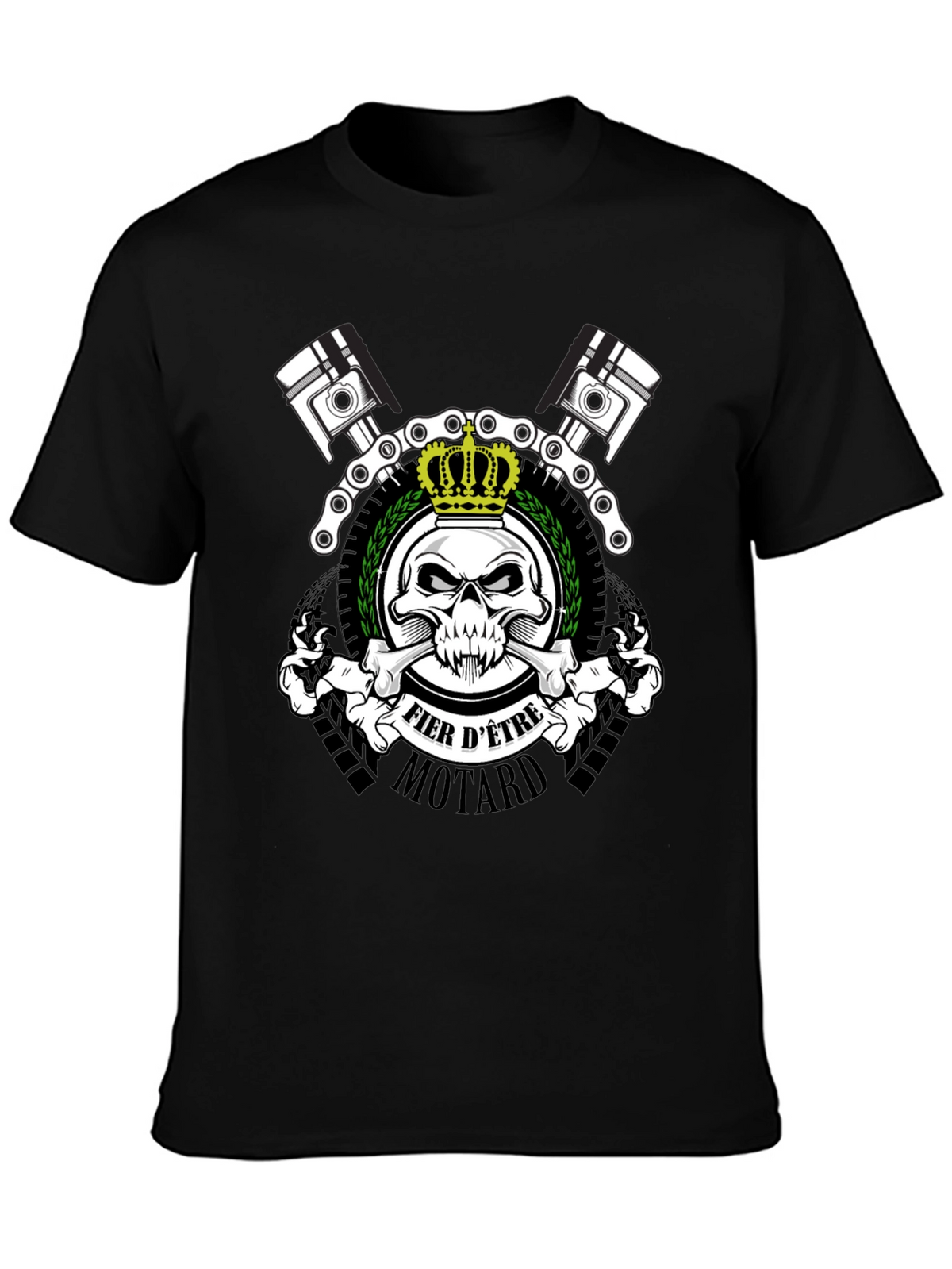 Fier DEtre Motard Graphic T-Shirt