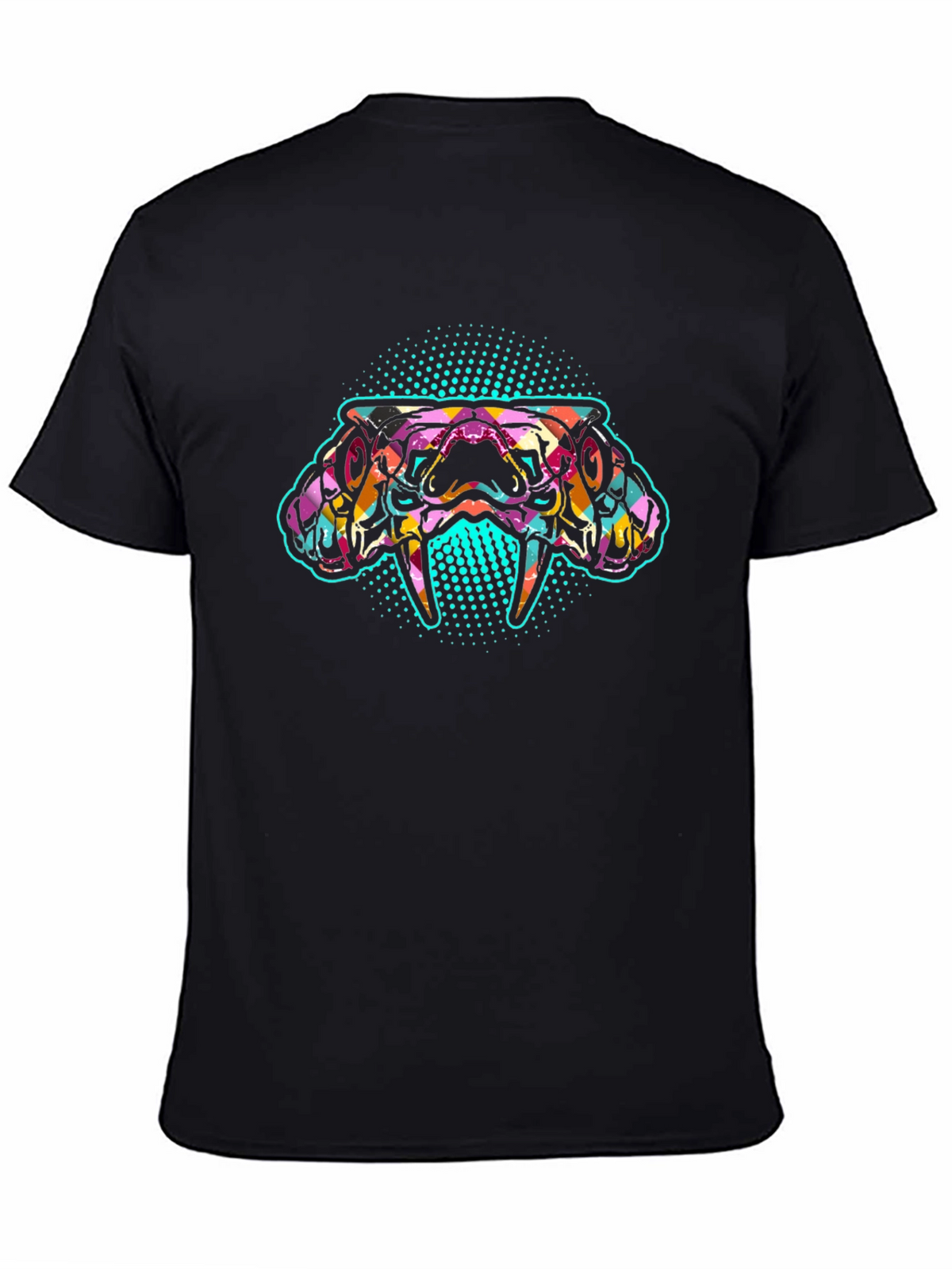 Psychedelic Snake Graphic Tee - Bold & Unique Design
