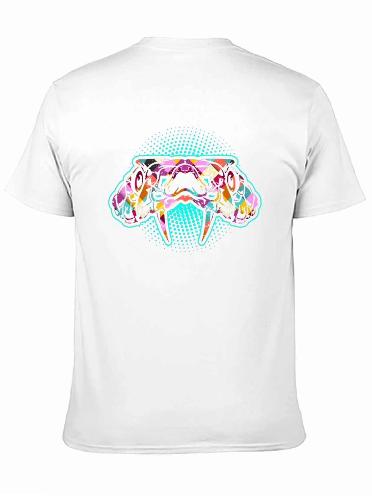 Psychedelic Snake Graphic Tee - Bold & Unique Design