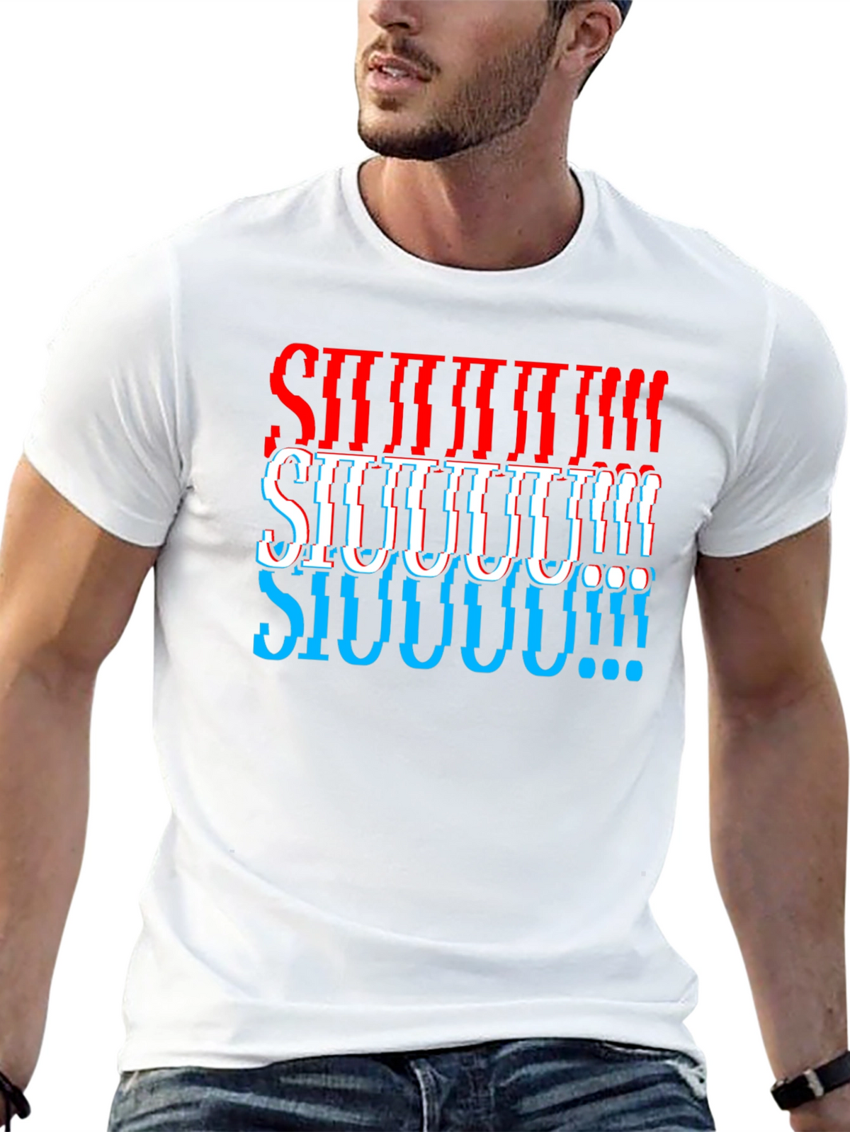 Siuuu Ronaldo Fan T-Shirt - Soccer Celebration Tee
