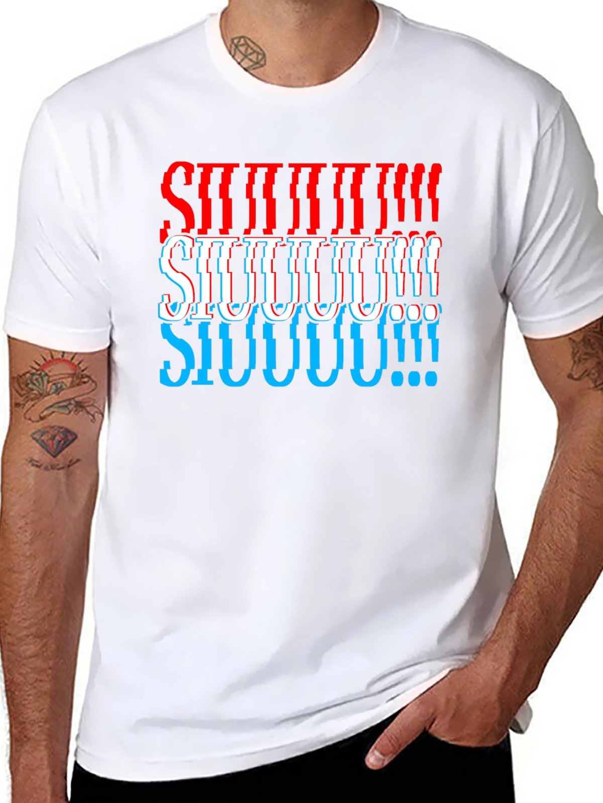 Siuuu Ronaldo Fan T-Shirt - Soccer Celebration Tee