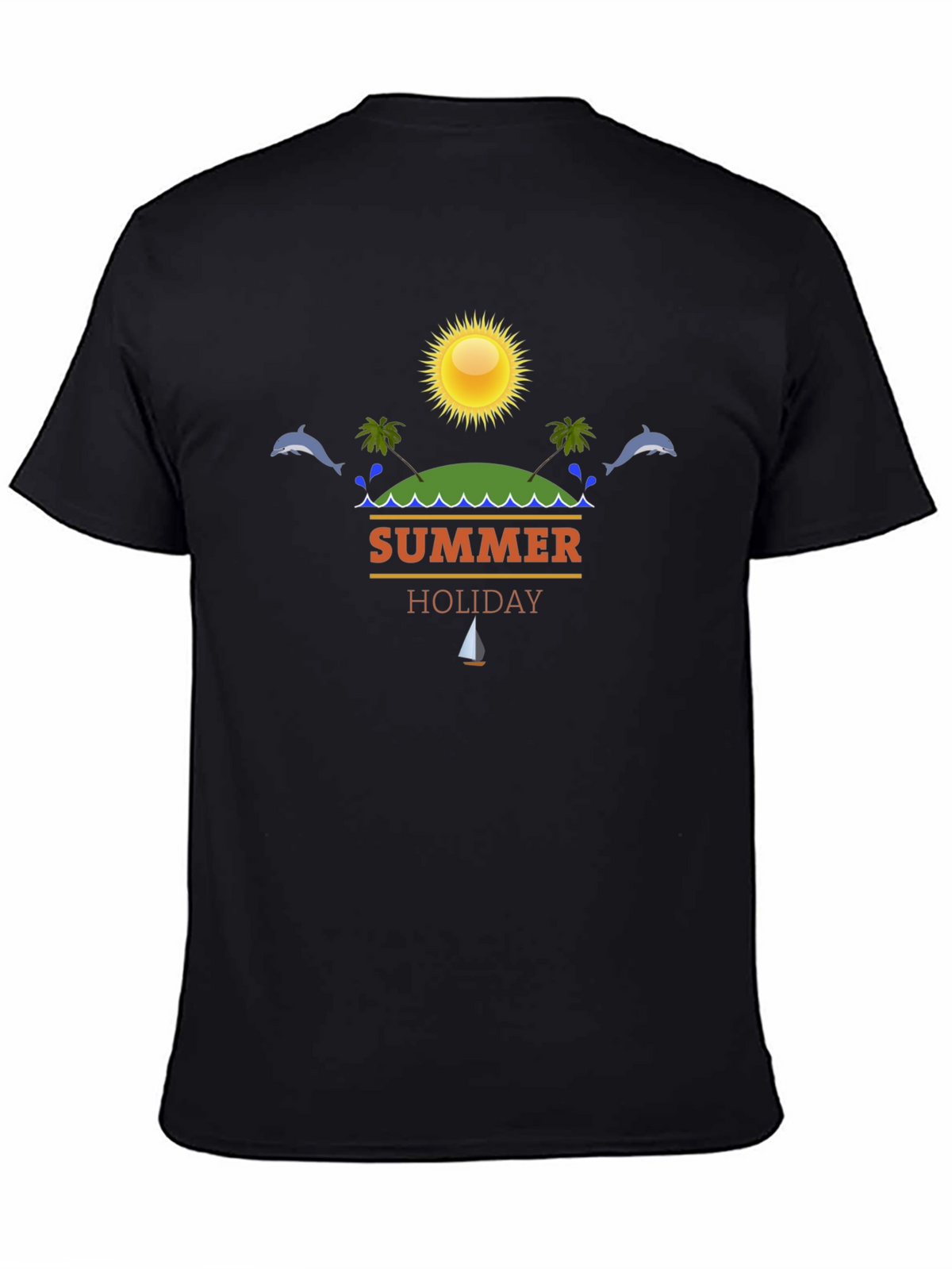 Summer Holiday Graphic T-Shirt - Beach Vacation Vibes