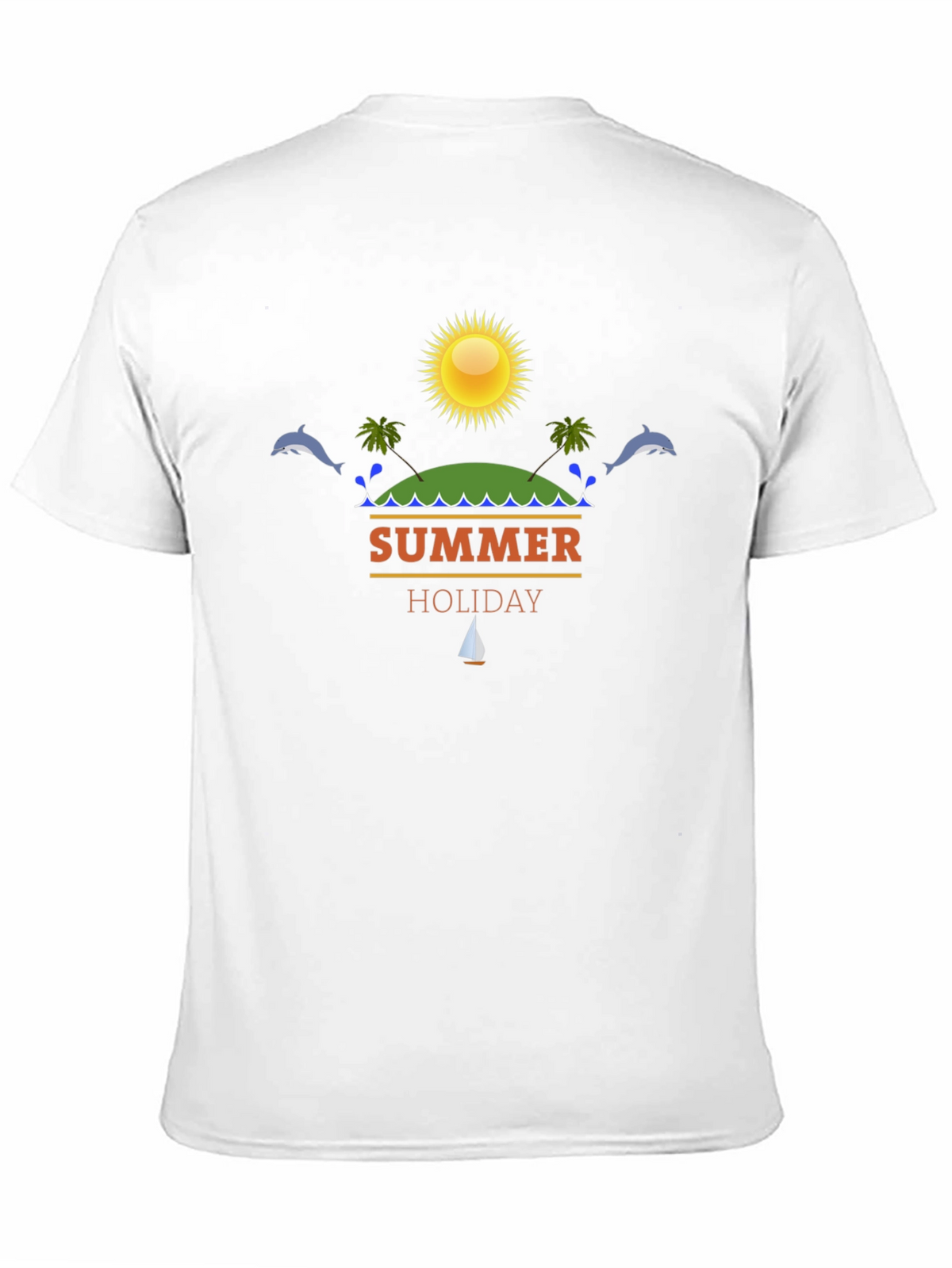 Summer Holiday Graphic T-Shirt - Beach Vacation Vibes