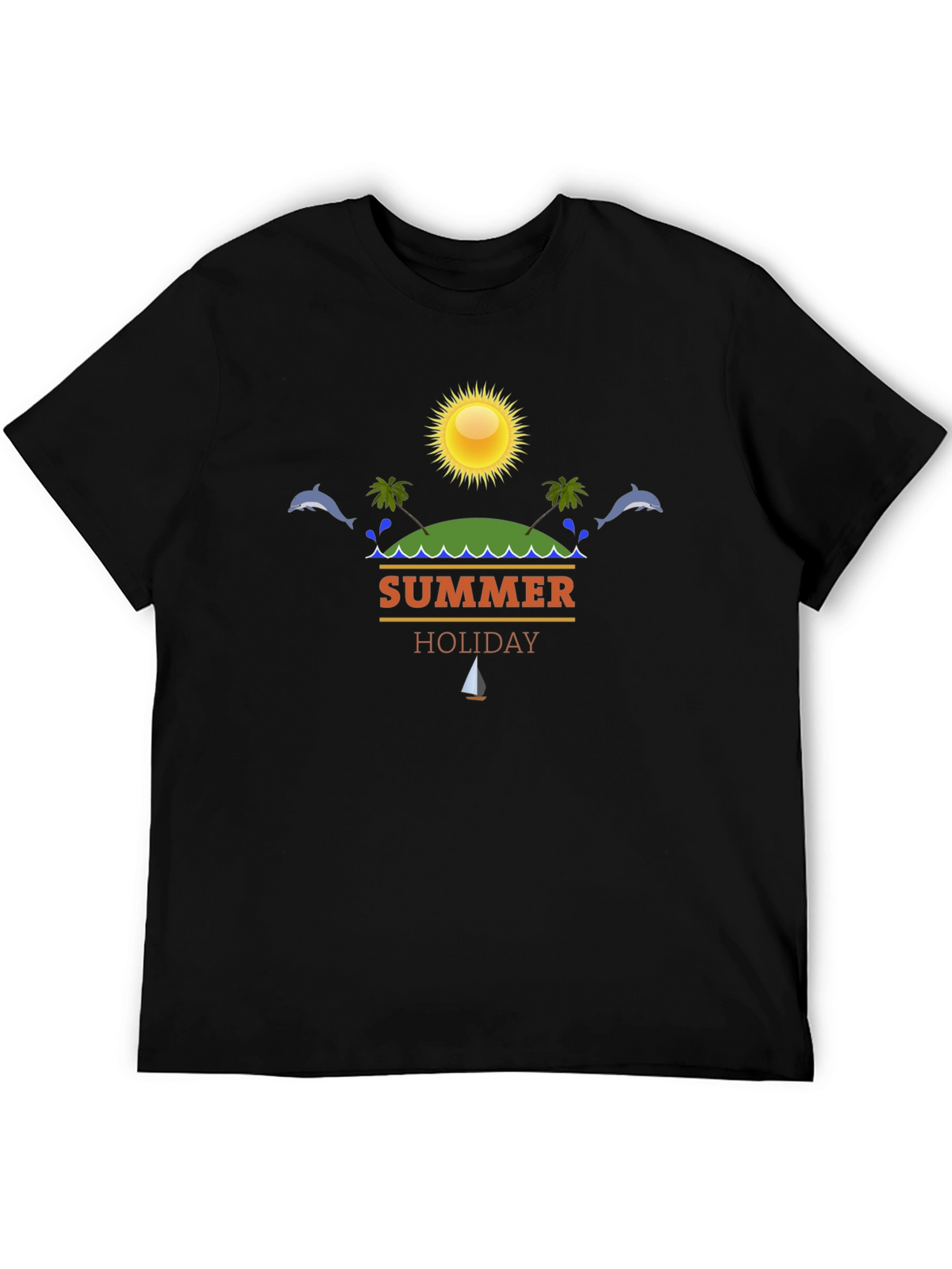 Summer Holiday Graphic T-Shirt - Beach Vacation Vibes