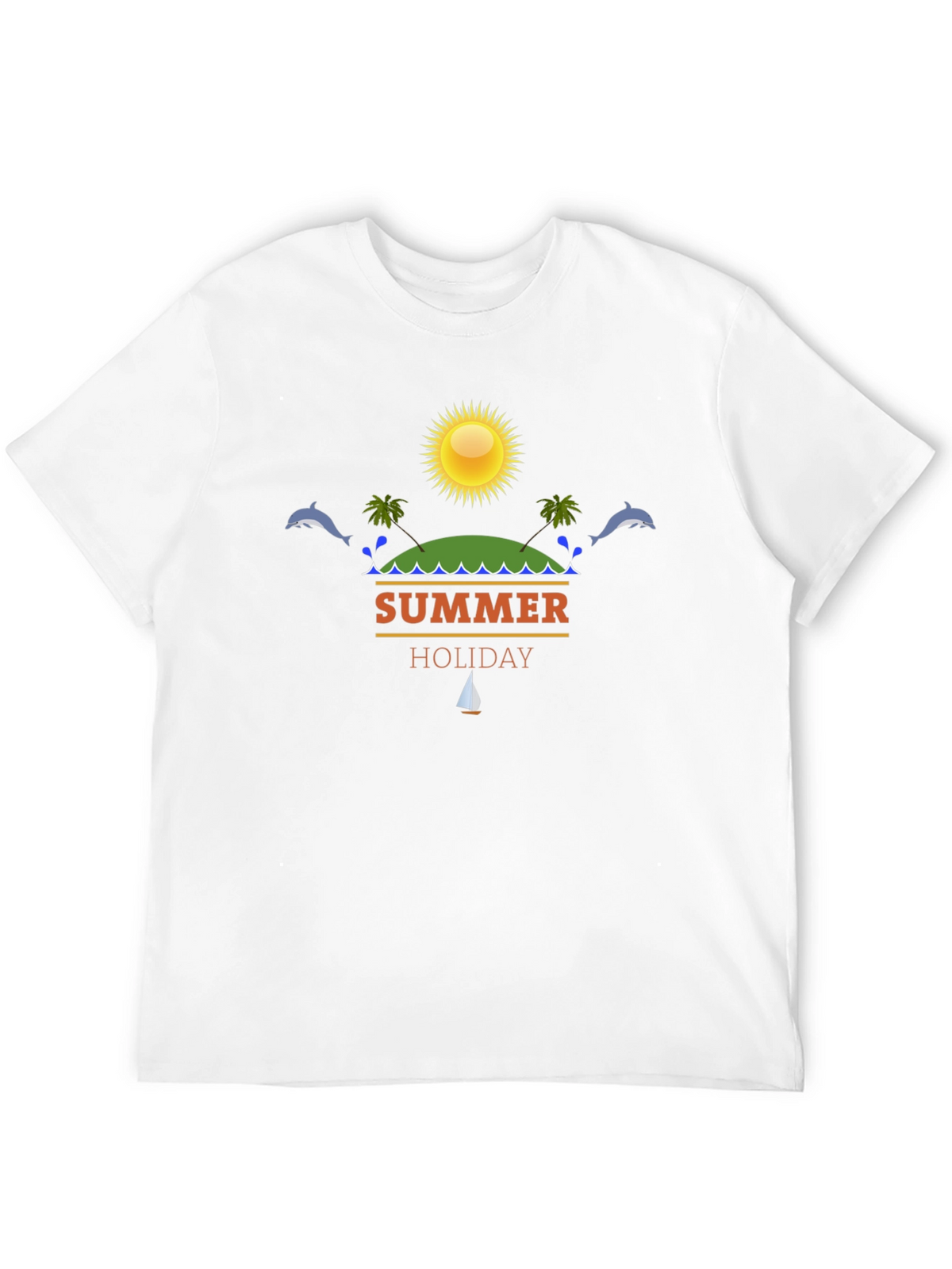 Summer Holiday Graphic T-Shirt - Beach Vacation Vibes