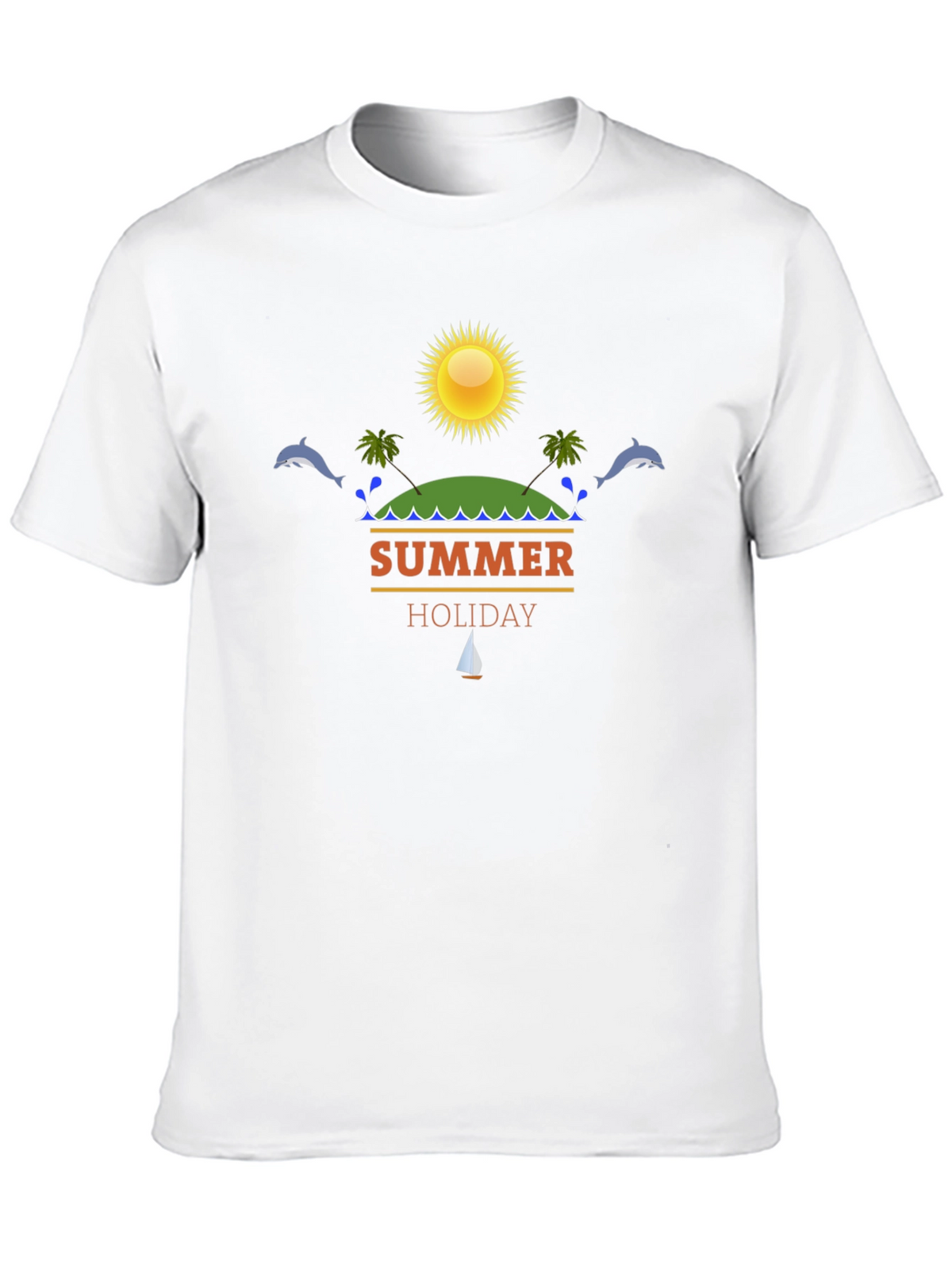 Summer Holiday Graphic T-Shirt - Beach Vacation Vibes