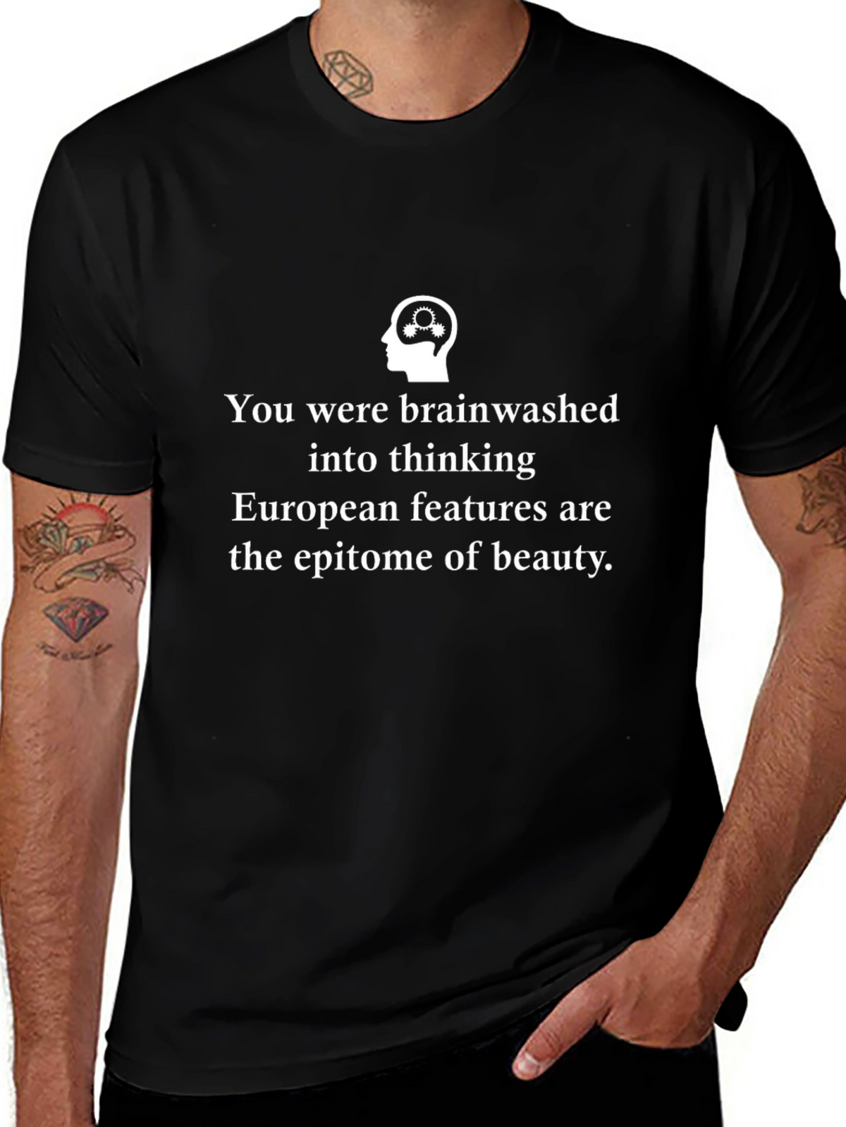 Brainwashed Tee: Challenge Beauty Standards