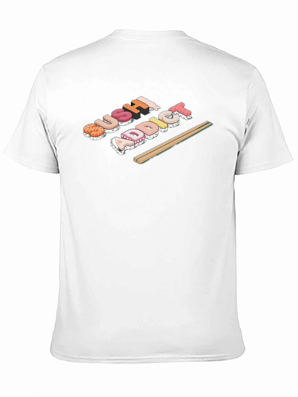 Sushi Addict Black T-Shirt