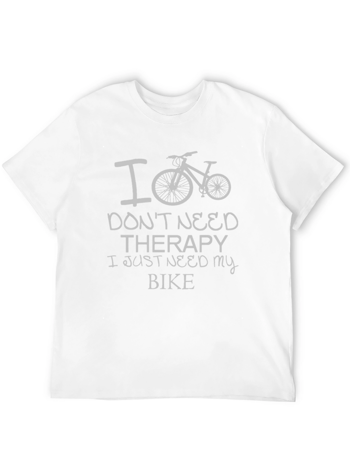 Cycling Therapy Tee: I Bike Im Happy