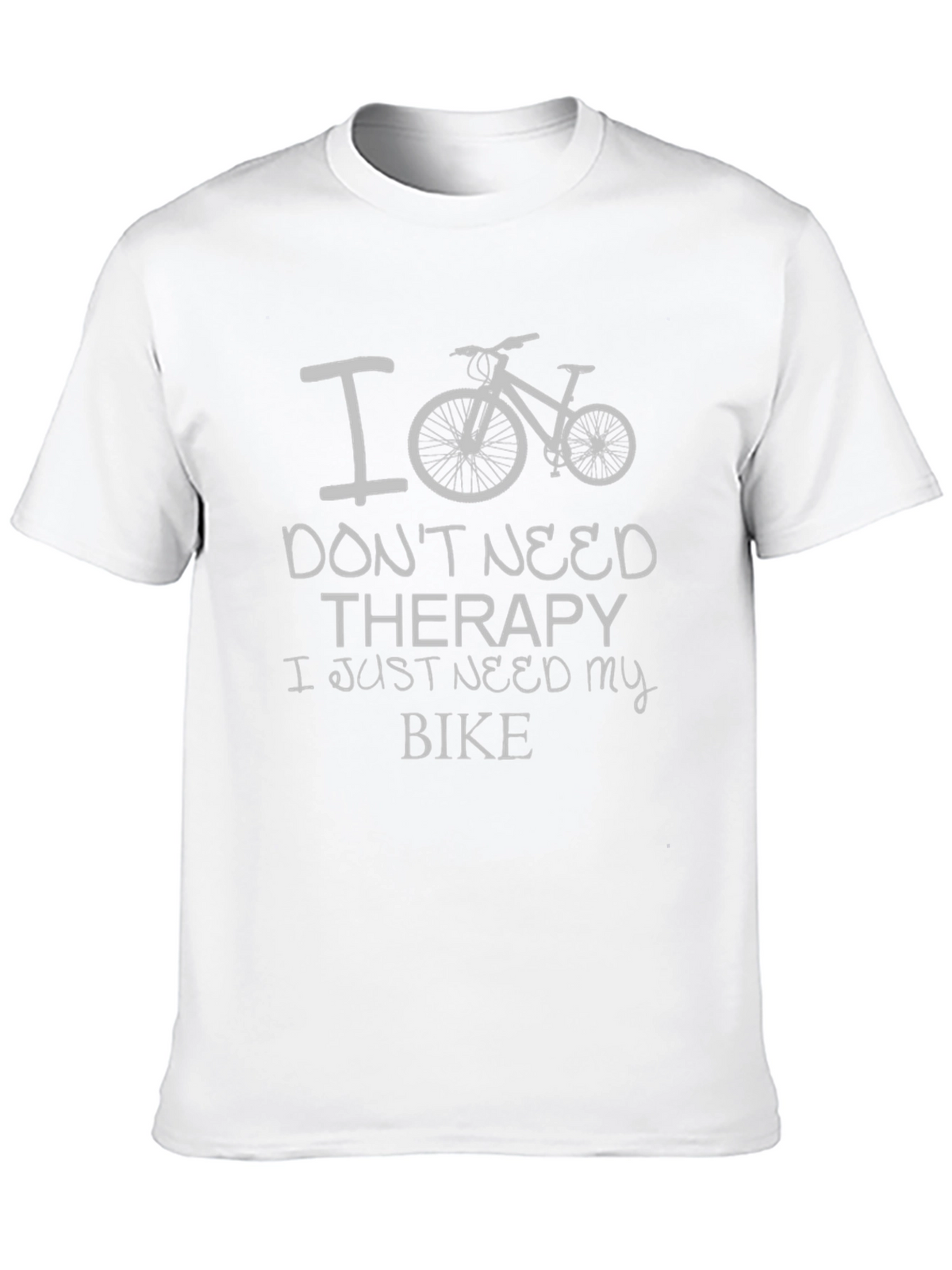 Cycling Therapy Tee: I Bike Im Happy