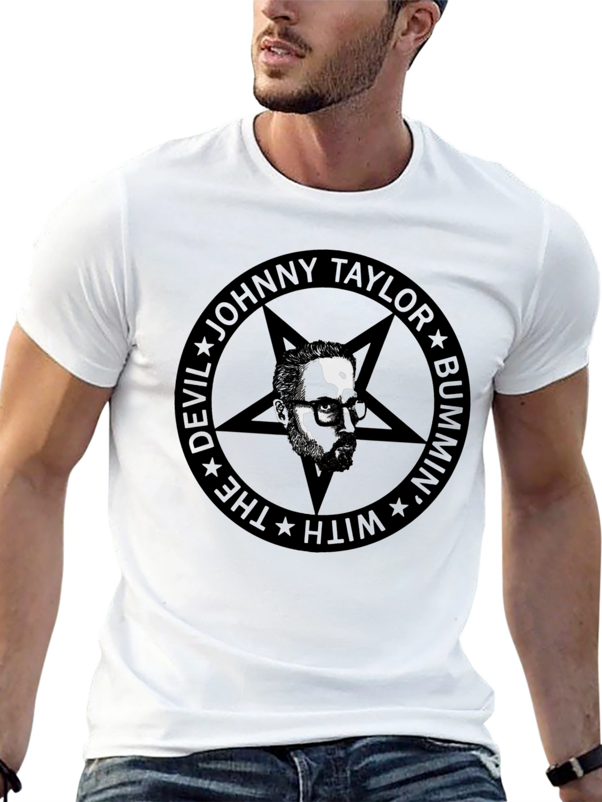 Johnny Taylor Bummin with the Devil T-Shirt