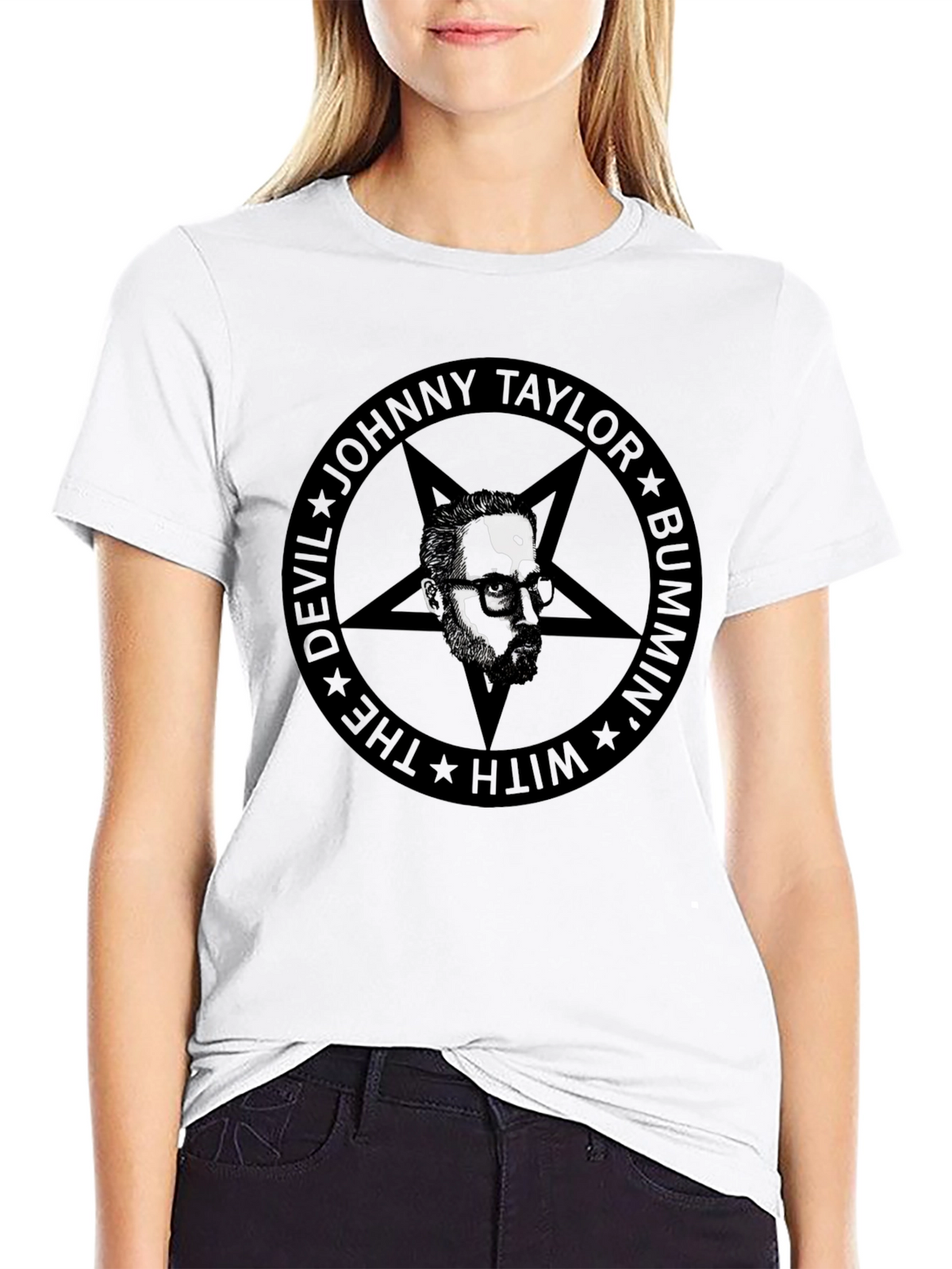 Johnny Taylor Bummin with the Devil T-Shirt