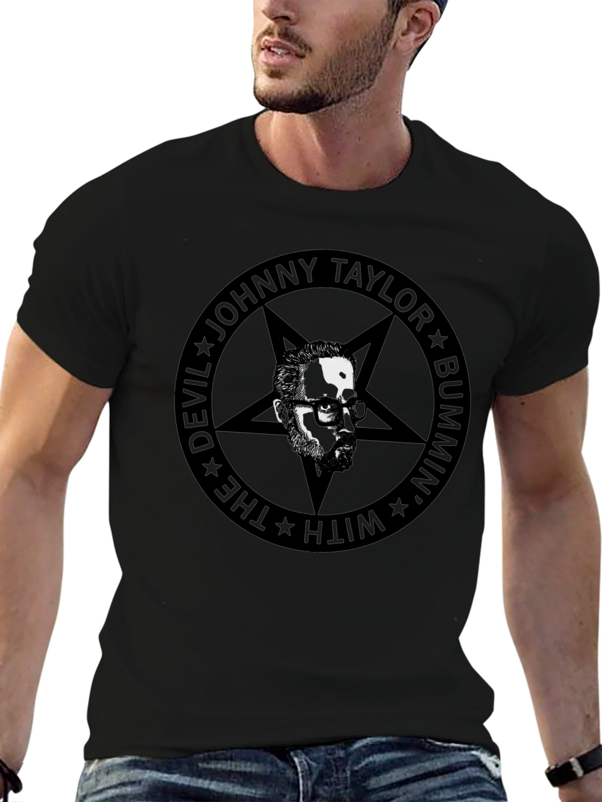 Johnny Taylor Bummin with the Devil T-Shirt