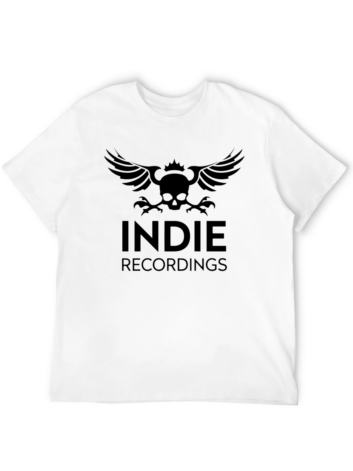 Indie Recordings Black Graphic T-Shirt