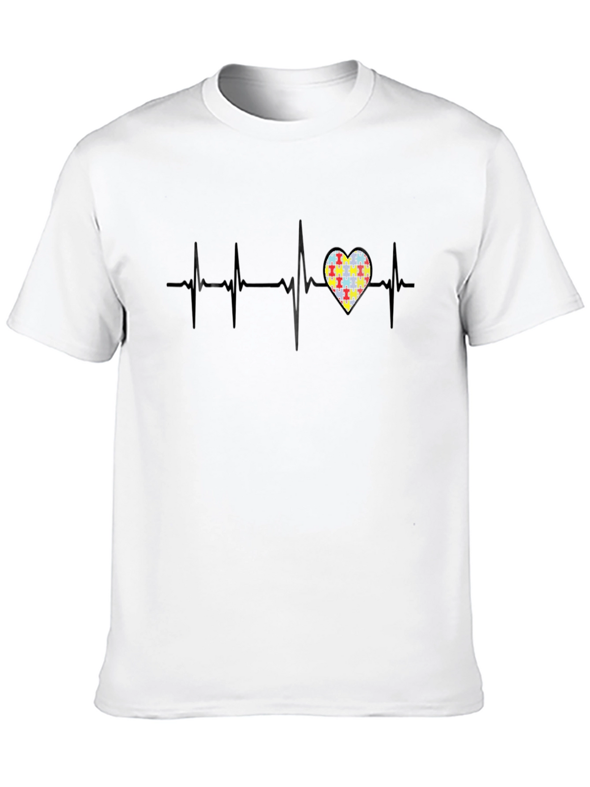 Autism Awareness Heartbeat T-Shirt