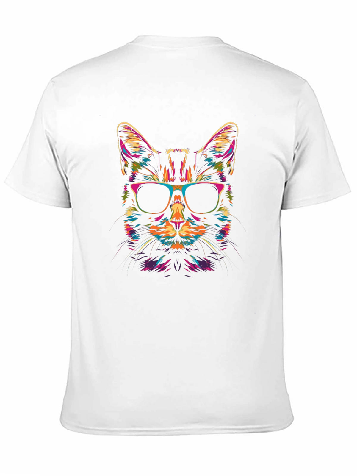 Cool Cat Graphic Tee - Unisex Black T-Shirt