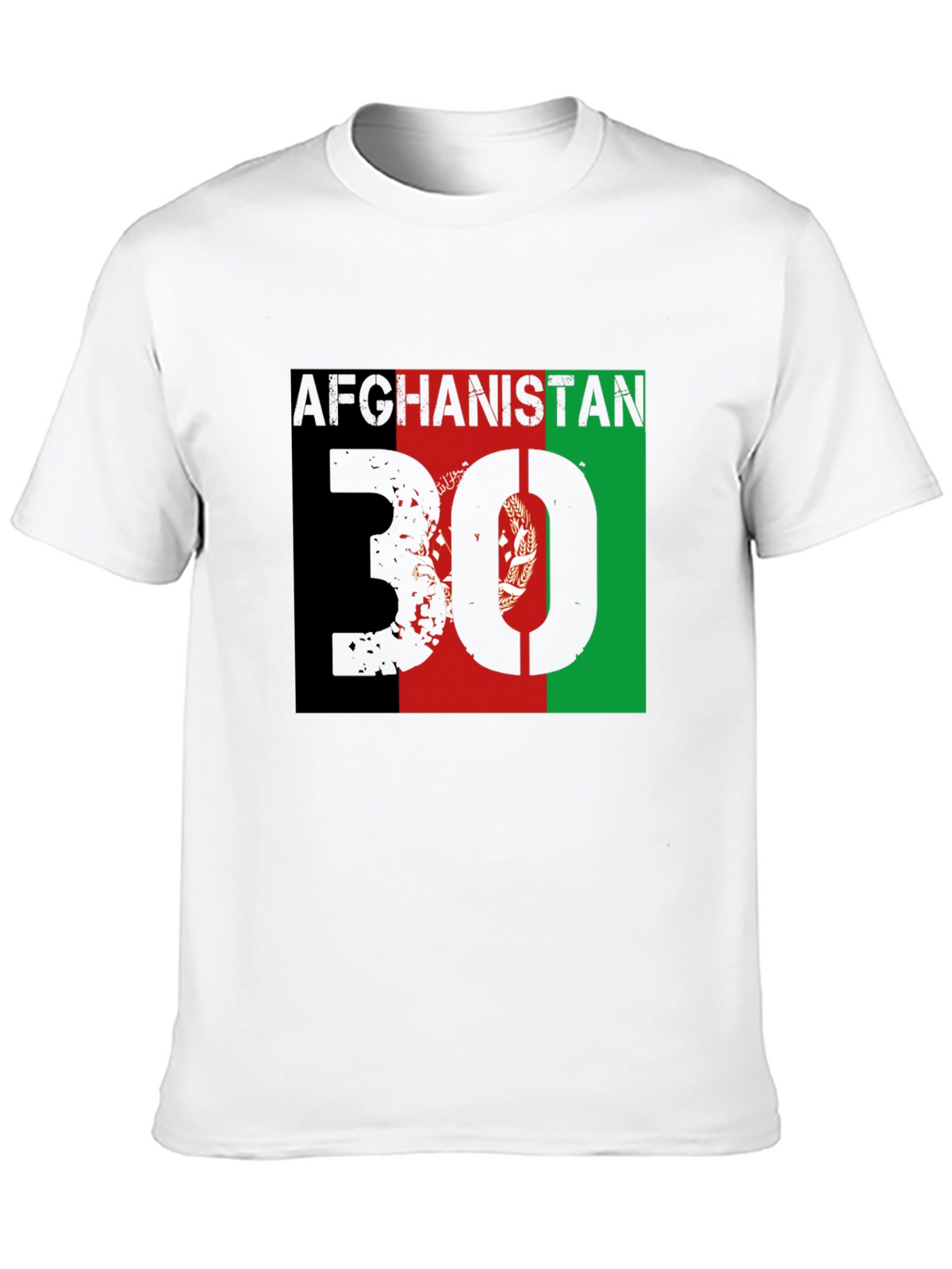 Afghanistan Flag T-Shirt - Patriotic Afghan Pride