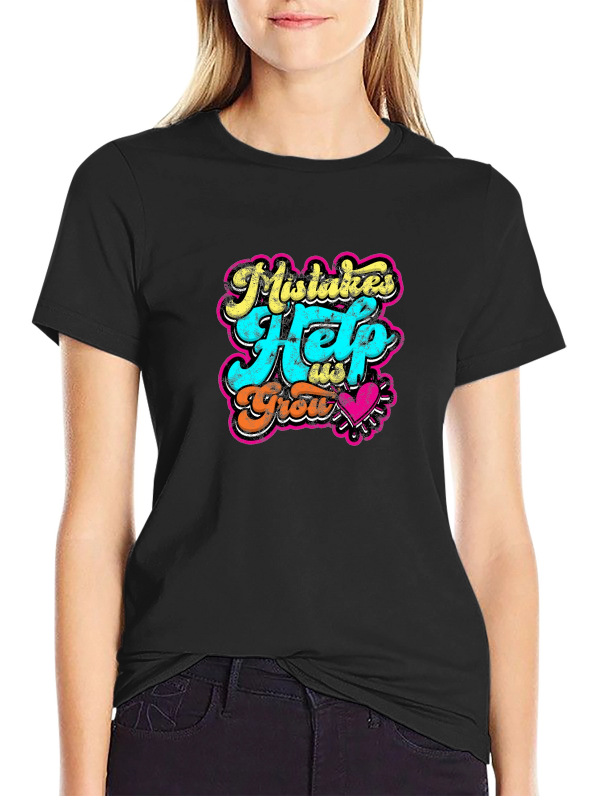 Mistakes Help Us Grow Graphic Tee