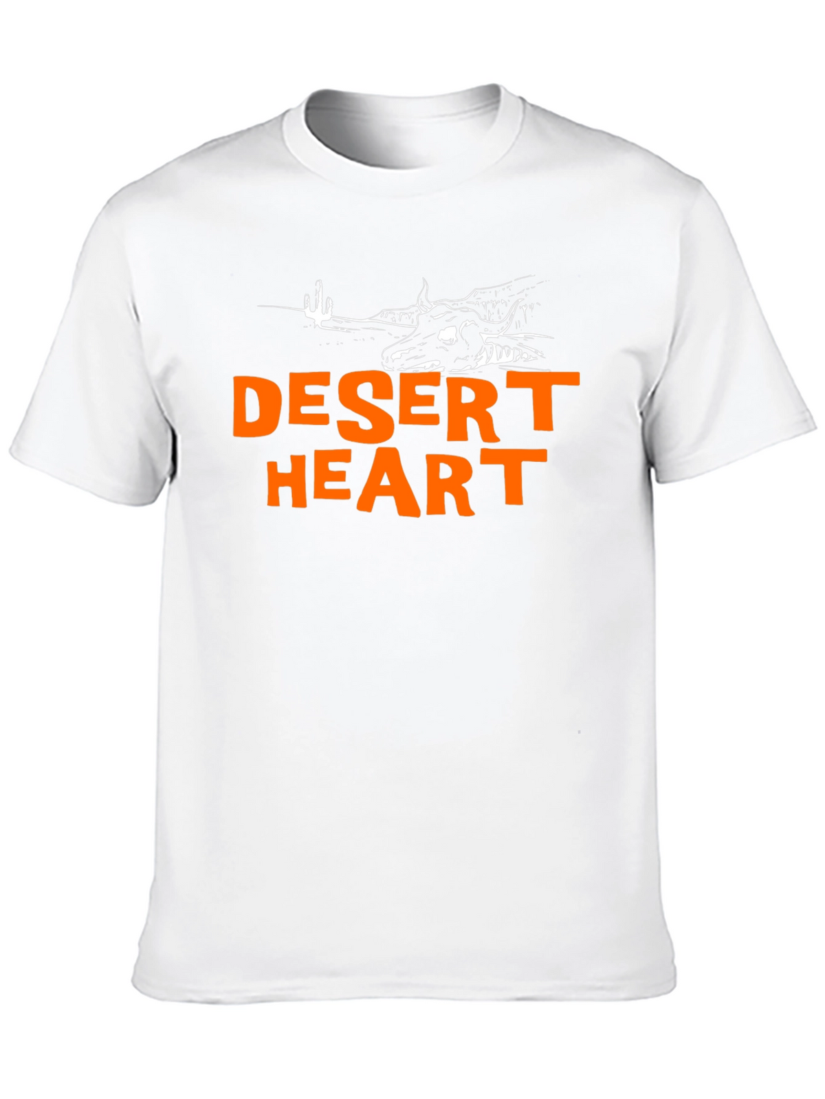 Desert Heart Graphic Black T-Shirt