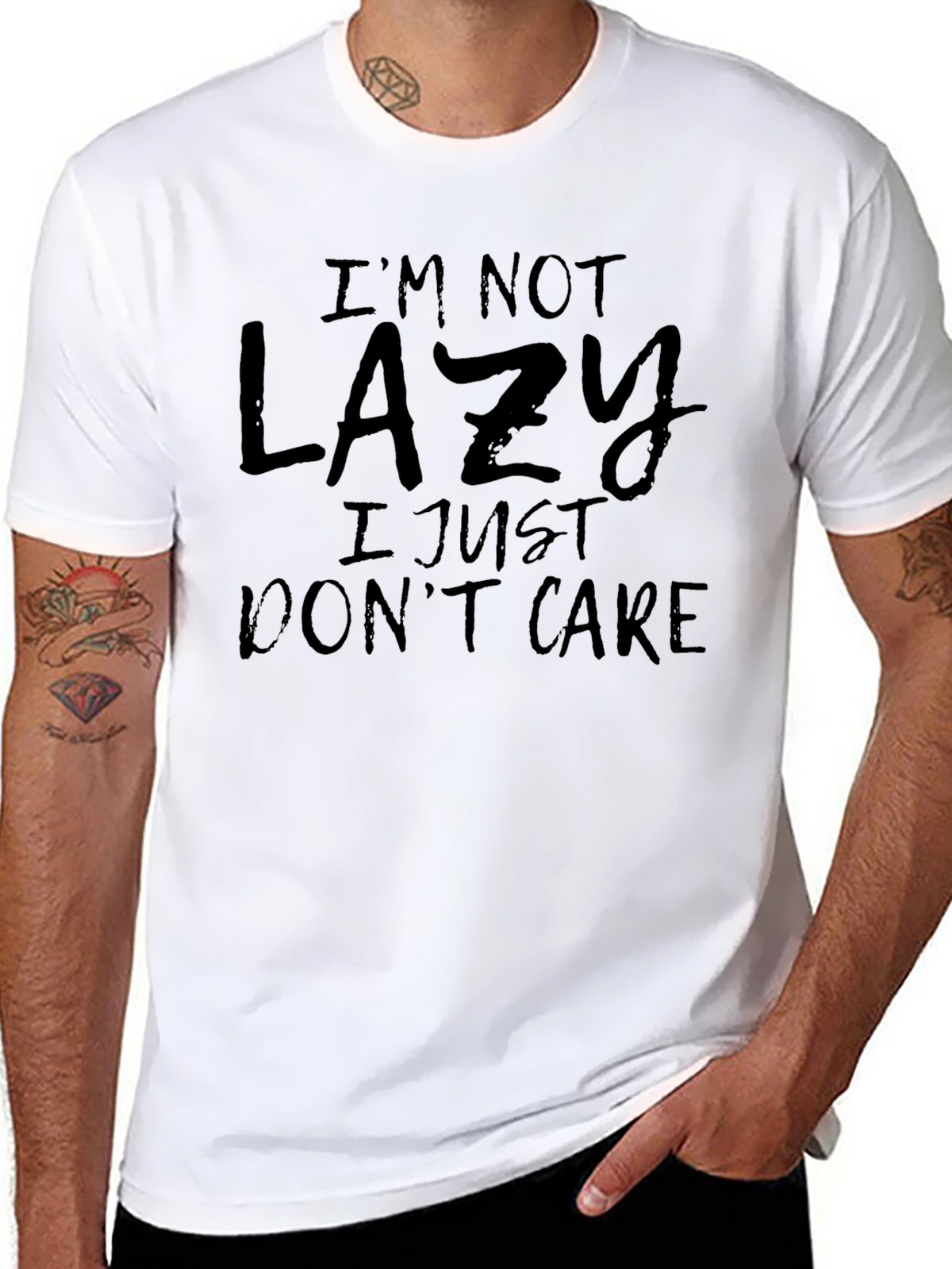 Im Not Lazy Graphic Tee