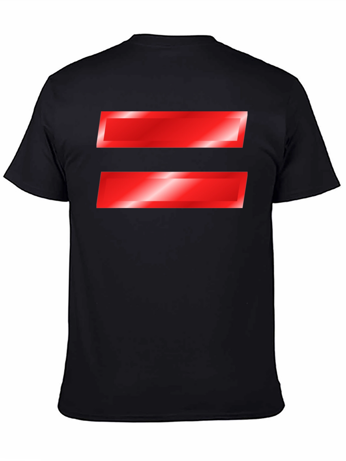 Equality Symbol T-Shirt - Bold Red Graphic Tee