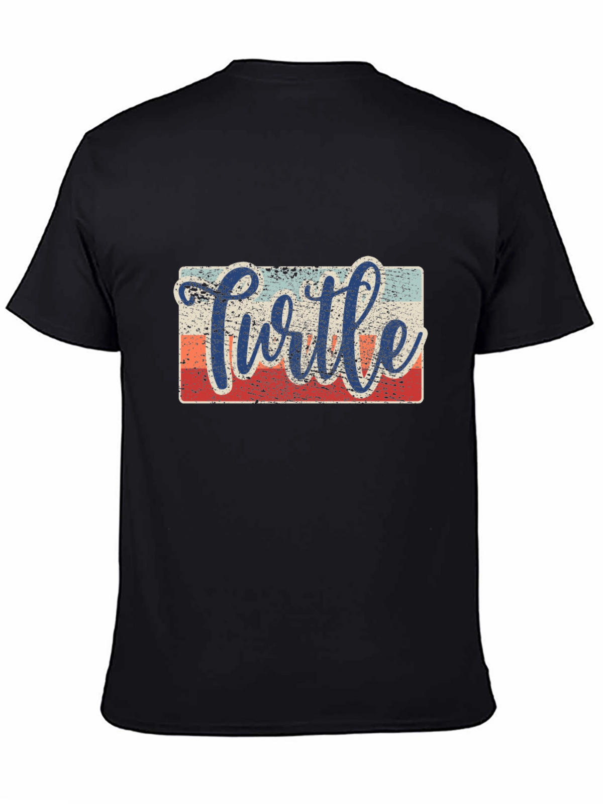 Turtle Retro Graphic T-Shirt