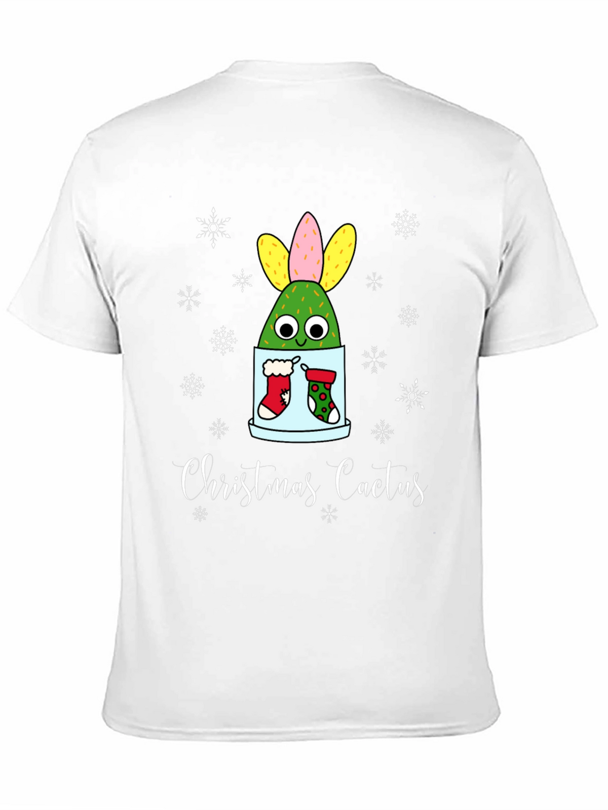 Christmas Cactus T-Shirt - Holiday Festive Tee