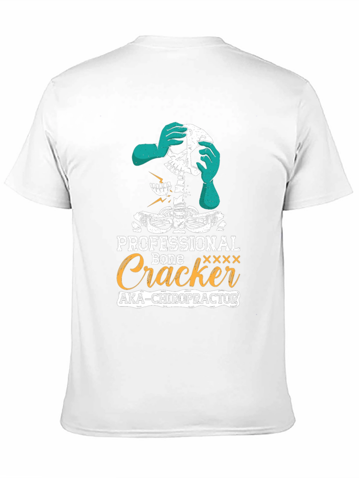 Chiropractor Skeleton Humor T-Shirt