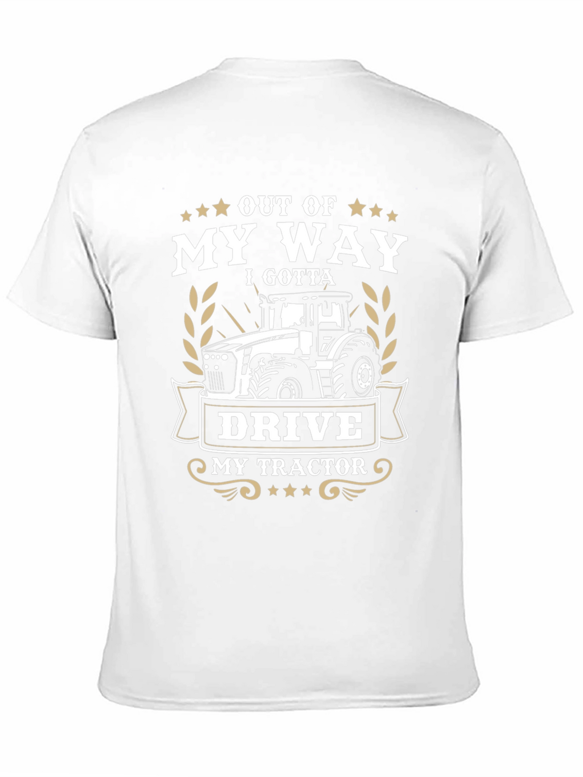 Out Of My Way Tractor Graphic T-Shirt